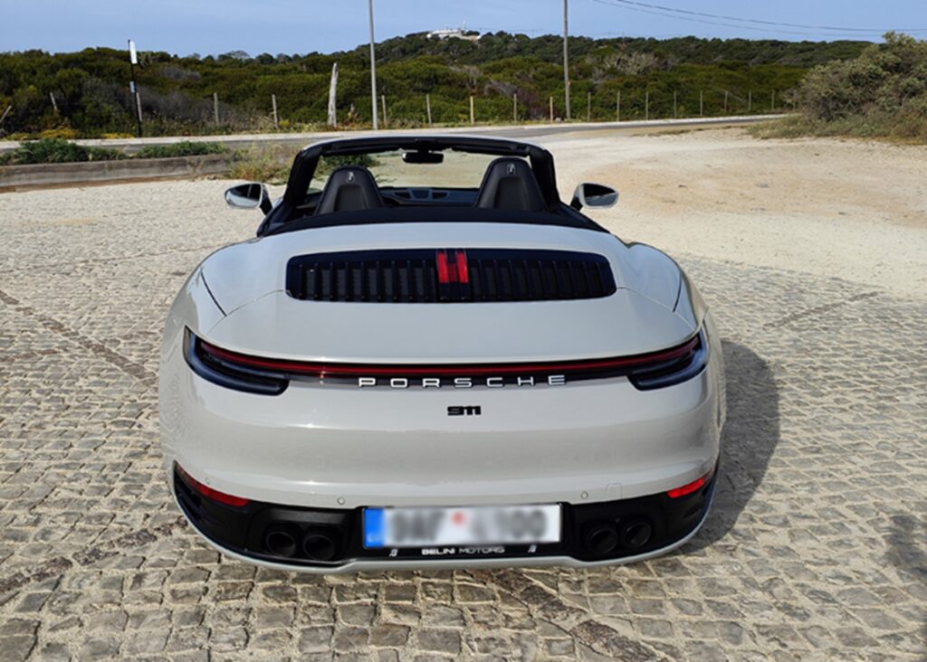 Luxury Porsche 911 Carrera S (992) Cabrio Car Rental in Faro