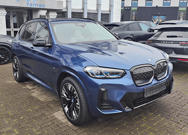 BMW iX3 M Sport Car for Rent Marbella