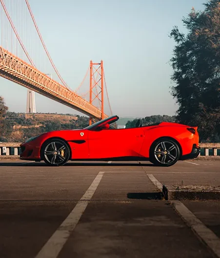Rent a Ferrari Portofino Car in Porto