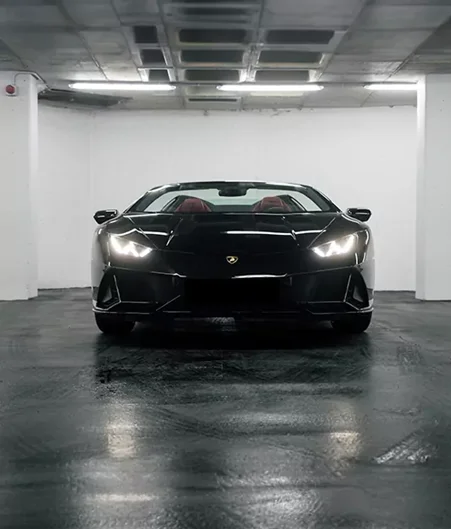 Rent a Lamborghini Huracán Evo Spider Car in Lisbon