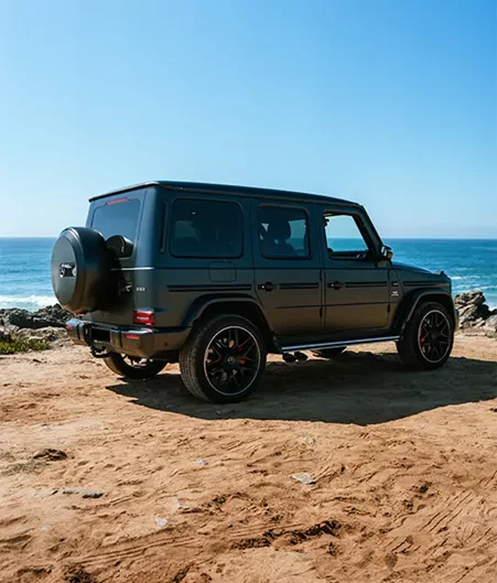 Luxury Mercedes Benz G63 AMG 2023 Car Rental in Lisbon