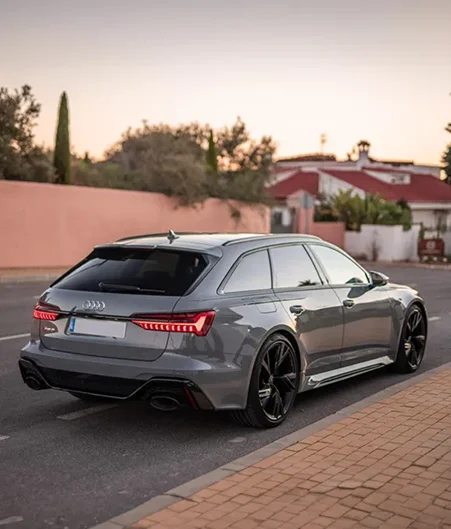 Alquiler de coches Audi RS6 de lujo en Algarve